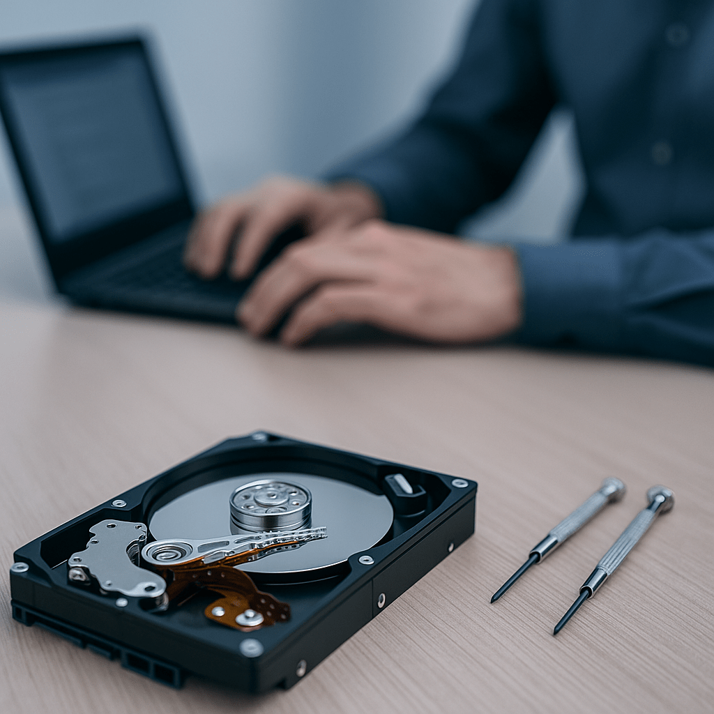 Recuperació de dades d’un disc dur a Girona amb RSystems Girona